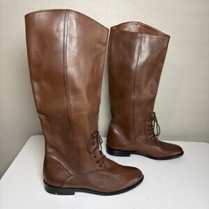 Bandit Argentina Women’s Riding Leather Tall Boots Brown Size 8M